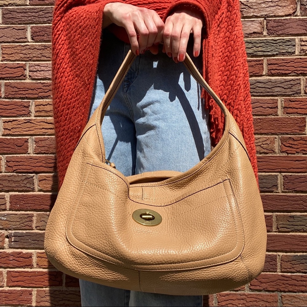 VINTAGE Coach large hobo bag